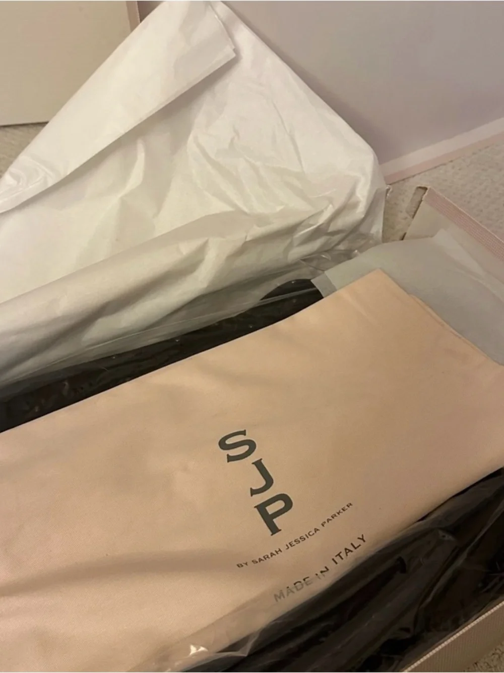 SJP By Sarah Jessica Parker Busker Boots. Jet Black NEW! Size 7 US